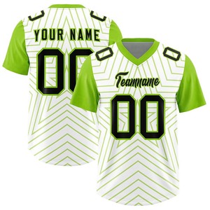 Jersey de Fútbol Americano para Adultos, Mezcla de Spandex, Impresión de Alta Resolución, Nombre y Número del Jugador Personalizados, Fabricación OEM de Alto Rendimiento - Product Image 1