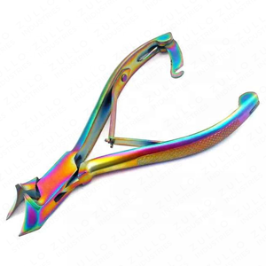 Coupe-ongles professionnel en acier inoxydable de qualité supérieure en forme de lune pour podologie et chiropodie, idéal pour les ongles épais, OEM - Product Image 4