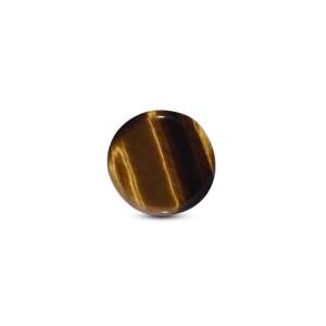 Natural Tiger Eye Loose Gemstone 11.15 Carat Raw Smooth Cut for Fine Jewelry - Product Image 2
