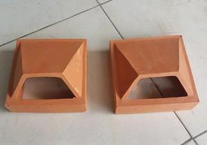 6400 Pieces Ventilating Screen Tile Hollow Glass Wall Clay <b>Bricks</b> Outdoor Use Vietnam Trusted Sintered Red Clay Firebrick - Product Image 3