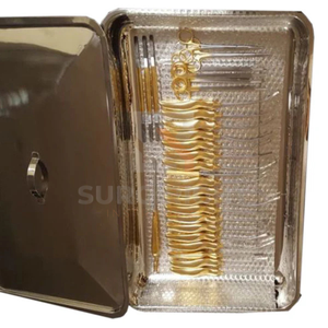 ชุดเครื่องมือผ่าตัดศัลยกรรมตกแต่งใบหน้า ยกคิ้ว แบบสแตนเลส ยี่ห้อ SurgiRight ประกอบด้วยกรรไกรและเครื่องมือตัดแต่ง - Product Image 6