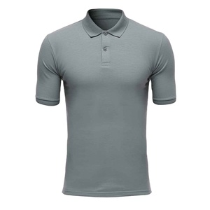Polo pour homme élégant en tissu sergé de coton durable de qualité supérieure, idéal pour le travail, les réunions de bureau, les occasions décontractées et le port quotidien estival - Product Image 4
