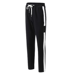 Ensembles de survêtements décontractés pour hommes – Nouveaux ensembles slim avec sweat-shirts et pantalons, couleur unie, manches longues, pour le jogging, personnalisables - Product Image 1