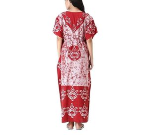 ชุดนอนผ้าฝ้ายบาติกแบบยาว โอเมน บาติก คาฟตัน แม็กซี่ - Product Image 4