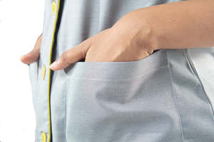 Nuevos Uniformes Médicos Unisex de Venta Caliente, Conjuntos de Scrubs de Jersey y Spandex, Traje de Scrubs para Uso Hospitalario en Verano - Product Image 5