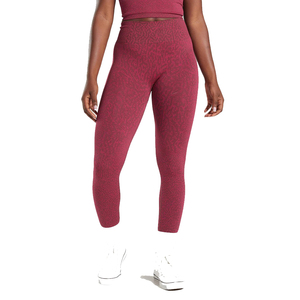 High Waist Seamless Yoga <b>Leggings</b> <b>Leopard</b> Print Full Length Workout Tights Stretch Activewear for Women - Product Image 1