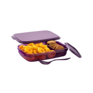 Lonchera Grande para Adultos con Compartimentos, Tenedor y Cuchara, Lonchera Hermética Apta para Microondas, Contenedor de Alimentos para Preparar Comidas para el Trabajo - Product Image 2