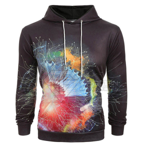 Sweat-shirts à capuche unisexes en polaire épaisse, vierges, sublimables, écologiques, avec impression graphique personnalisée, pour la vente en gros en hiver - Product Image 3