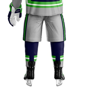 Top <b>Best</b> Selling New Fashion 100% Polyester Breathable Long Sleeve Custom Logo And Size Ice Hockey Uniform - Product Image 5