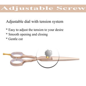 Ensemble de ciseaux de coiffure pour barbier et salon, ciseaux de coupe et d'éclaircissement pour salon, ensemble de rasoirs - Product Image 4