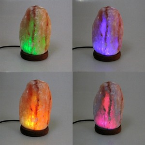 Lampe en sel rose de l'Himalaya sculptée à la main, 100% pur et raffiné, pour assaisonnement alimentaire, conditionnement en sachet ou bouteille, forme solide - Product Image 2