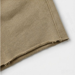 Pantalones Cortos Deportivos de Alta Calidad para Hombre, de Lona Gruesa, Secado Rápido, Cierre con Cordón, Largos, Holgados, con Logotipo Personalizado - Product Image 6
