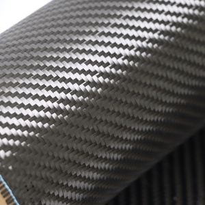 In tinta unita 3k 6k 12k 100g 200g 240g tessuto in kevlar di carbonio tessuto tessuto in fibra di carbonio rotolo in fibra di carbonio per lo sport - Product Image 1