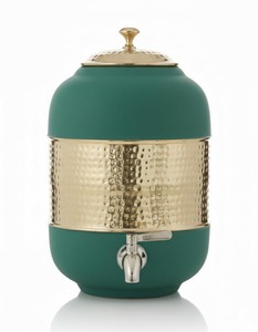 Tan Color Copper Water Dispenser Natural Shade Copper Water Dispenser Solid Finish Wholesale Price Copper Water Dispenser - Product Image 6