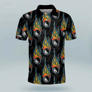 T-shirt Thème Piscine Haute Qualité en Mélange de Coton Doux Respirant pour Tenue Quotidienne Décontractée et Vacances d'Été - Product Image 3