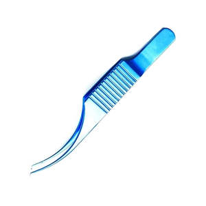 Pinzas de Sutura Manuales Colibri al por Mayor, Recubiertas de Titanio Azul, Acero Inoxidable, para Cirugía Corneal, Uso en Microligaduras, CE por SUBJECT - Product Image 3