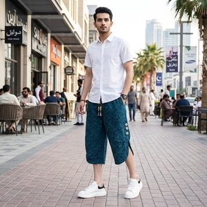 Pantalones Cortos de Verano para Hombre, Personalizados, Extra Grandes, con Estampado Tie-Dye, Cordón Ajustable, Estilo Urbano, Cintura Elástica, Deportivos, Casuales, Holgados, de Secado Rápido - Product Image 4