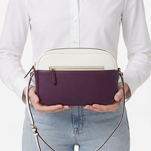 Women Leather Shoulder Bag <b>with</b> Zipper Female Adjustable Leather Sling <b>Purse</b> Ladies Leather Messenger Bag <b>With</b> Front <b>Zip</b> Pocket - Product Image 6