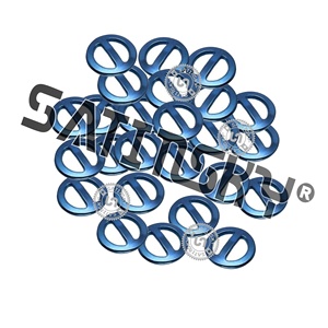 Titanium Spiked Ligament Staple 6mm 8mm 10mm Manual Power Orthopaedic ACL-PCL Implants 50pcs Arthroscopy System - Product Image 2