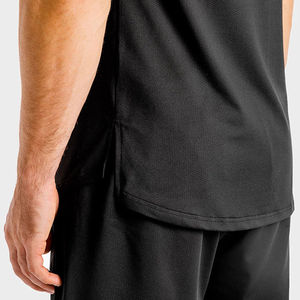 Camiseta Deportiva Elástica de Secado Rápido para Hombre, para Gimnasio, Yoga, Entrenamiento, Moda Fitness - Product Image 5