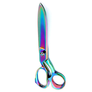 Rainbow Professional 10 Inch Heavy Duty <b>Sewing</b> Fabric <b>Scissors</b> Industrial Sharp Steel Shears with Smooth Edge for Leather - Product Image 2
