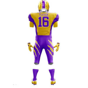 Manufacture Team Wear Uniforms Best Design Cheap Sublimated American <b>Football</b> Uniforms For Sale Made In Pakistan - Product Image 2
