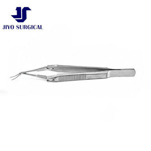 Pinzas de Acero Inoxidable para Extracción de Lentes Oftálmicas Ambler, para Procedimientos Seguros de Manipulación de Lentes Plegables - Product Image 1