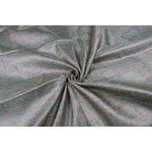 Tissu brocart floral au mètre, 44 pouces de large, poids moyen, pour rideaux et literie Tanchui Bro03 263 - Product Image 4