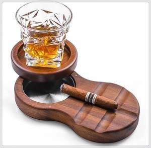 Cenicero de Madera de Lujo para Cigarros y Cigarrillos - Product Image 1