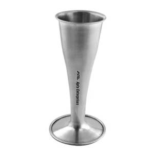 Stéthoscope de Pinard en aluminium 15 cm, instrument léger de surveillance fœtale pour l'obstétrique et l'examen prénatal - Product Image 1