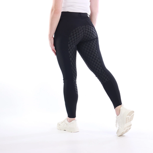 Pantalon d'équitation extensible 4 directions de haute qualité, leggings, collants, vêtements d'équitation en tissu technique au toucher doux - Product Image 4