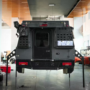 Module de camping RV personnalisé pour camionnette, avec lit plat, quatre roues, coulissant, cuisine et espace de couchage - Product Image 5