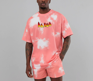 เสื้อยืดคอกลมผ้าฝ้ายถัก 100% ระบายอากาศได้ดีสำหรับผู้ชาย สไตล์ HIGH STREET สำหรับฤดูร้อน - Product Image 3
