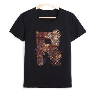 Diseña Tu Propio Logotipo, Camisetas con Pedrería para Hombre, Ropa Deportiva, Último Diseño en Camisetas con Pedrería para Hombre - Product Image 1