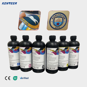 Encre DTF UV Kenteer 1000ml pour imprimante, encre d'impression textile 3D en relief pour film DTF TPU, encre imperméable pour badges - Product Image 6