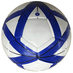 Classic Size 5 Blue White Training Design <b>Leather</b> from Size 5 <b>Football</b> Outdoor Sports Training Soccer Ball - Product Image 5
