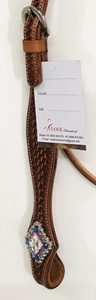 Top Trending Customised Premium Leather Western Headstall Equestrian <b>Halter</b> with Custom Logo Horse Riding Gift - Product Image 5