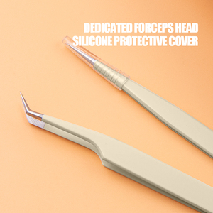 Pinzas Profesionales para Injerto de Pestañas y Lifting de Pestañas Chinas, Clip Dorado para Pluma, Herramientas para Cejas - Product Image 4
