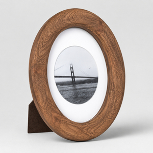 Fine Quality Round Oval <b>Wood</b> <b>Picture</b> <b>Frame</b> Desktop Wooden Photo <b>Frame</b> Holder For Wedding Gifts and Wholesale Table Decoration - Product Image 1