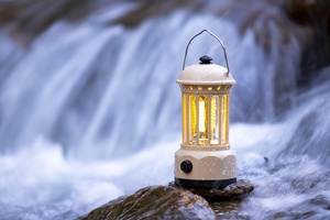 2025 Hangzhou USB Rechargeable LED Emergency Lantern Garden Use Lightweight Portable Camping <b>Fishing</b> Crank Hand Cranking System - Product Image 4