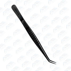 Pince à épiler pour coton dentaire de qualité allemande Meriam Pince à épiler à bec biseauté dentelé Instruments chirurgicaux Instruments médicaux - Product Image 3