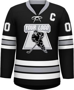 Venta al por Mayor de Camisetas de Hockey Personalizables, Transpirables y de Secado Rápido con Impresión Digital de Última Generación - Product Image 4
