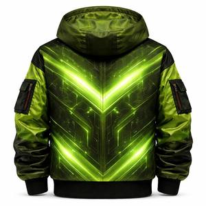 New Arrival Premium Quality Winter Sublimation Techwear Hooded Jacket 100% Waterproof Unisex Hoodies Casual Wear Breathable - Product Image 2