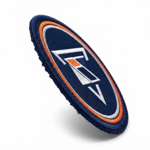 Base en tissu durable, bords propres et finition lisse pour les patchs tissés pour vêtements, fabriqués avec des fils tissés de haute qualité, détails fins. - Product Image 6