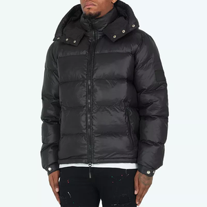 Wholesale Fashion Designer Custom Winter Bubble Puffer <b>Jacket</b> Coats Men - Product Image 4