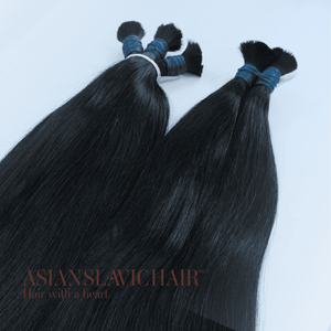 Extensión de cabello humano Cabello de color negro a granel de alta calidad Súper una alta calidad No sintético Hecho en Vietnam - Product Image 4