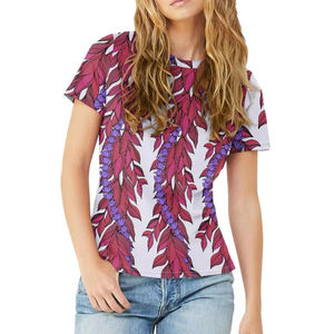 Camisetas Casuales de Manga Corta para Mujer, Modelo 2026, Nueva Moda, Coloridas, Impresión por Sublimación Personalizada para Adultos, para Invierno - Product Image 4