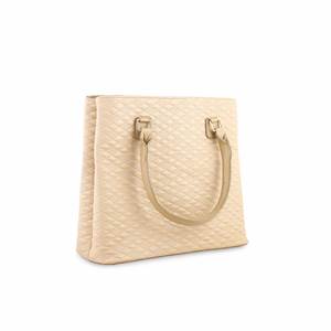 Beige Formal <b>Evening</b> Hand <b>Bag</b> P55664 - Product Image 2