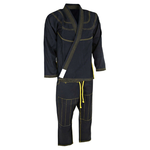 Uniforme de Jiu Jitsu Brasileño para Hombre, Conjunto de Gi de Primera Calidad, Kimono de Artes Marciales de Algodón, Construcción Duradera, Ajuste Cómodo, para Competencia - Product Image 3