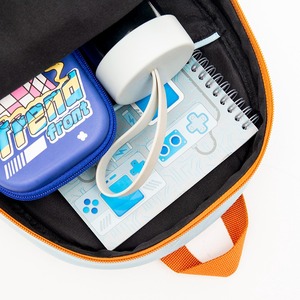 Cartoon Kindergarten <b>Children</b>’s <b>Backpack</b> Cute Animal Design Leather Blue Bunny Bag - Product Image 5